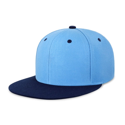 Two-Tone Edge Snapback – Acrylic Adjustable Fit & Breathable