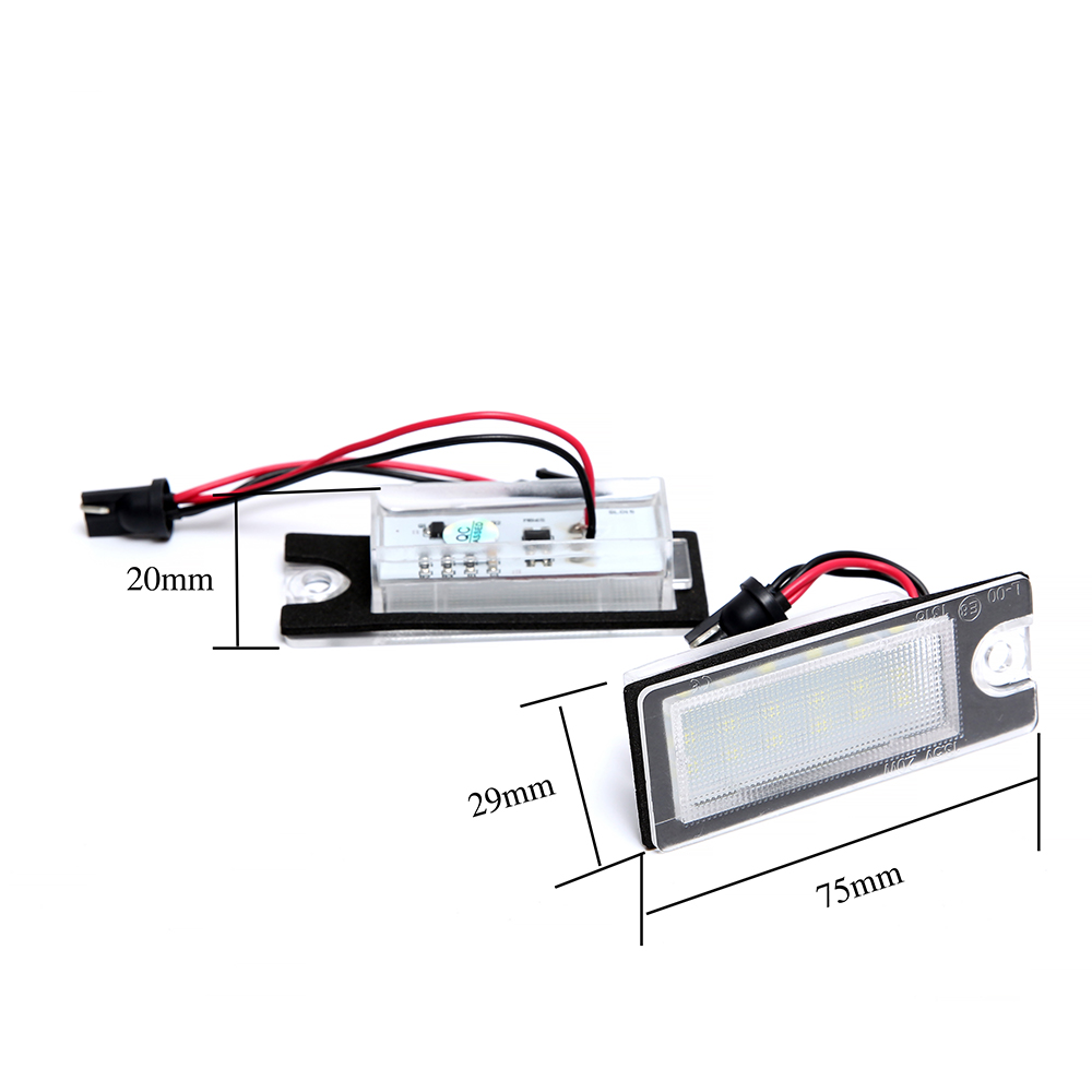 Set led numar inmatriculare Volvo XC90 V70 CX70 S60 S80 LEDUL.ro