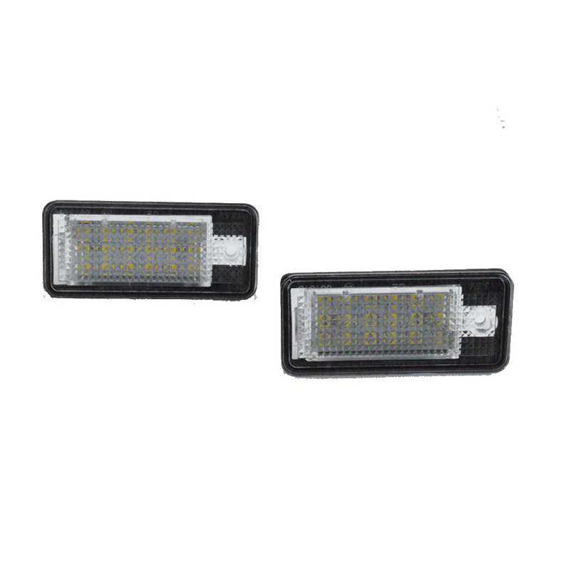 Set 2 x led numar inmatriculare A3 A4 A6 A8 Q7 RS4 Audi LEDUL.ro