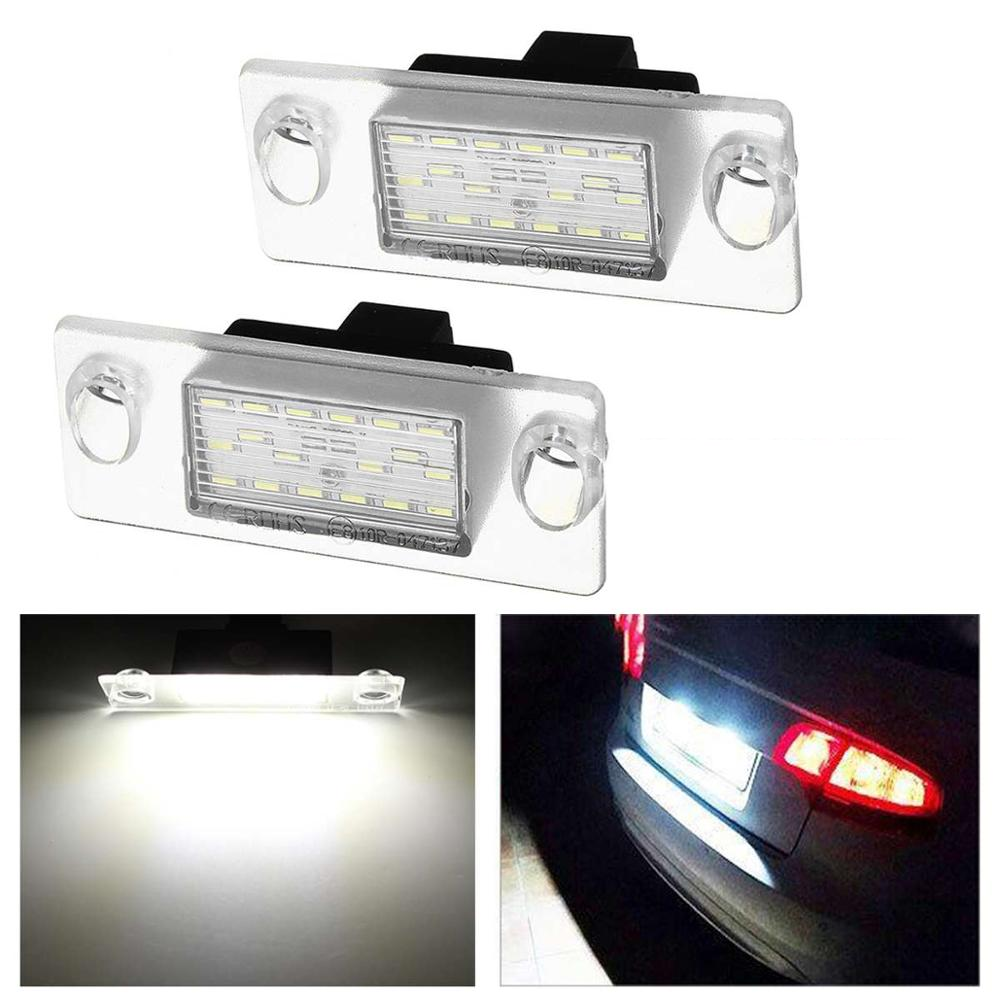 Set 2 x led numar inmatriculare A4 S4 B5 A3 8L S5 B5 A3 S3 Audi LEDUL.ro