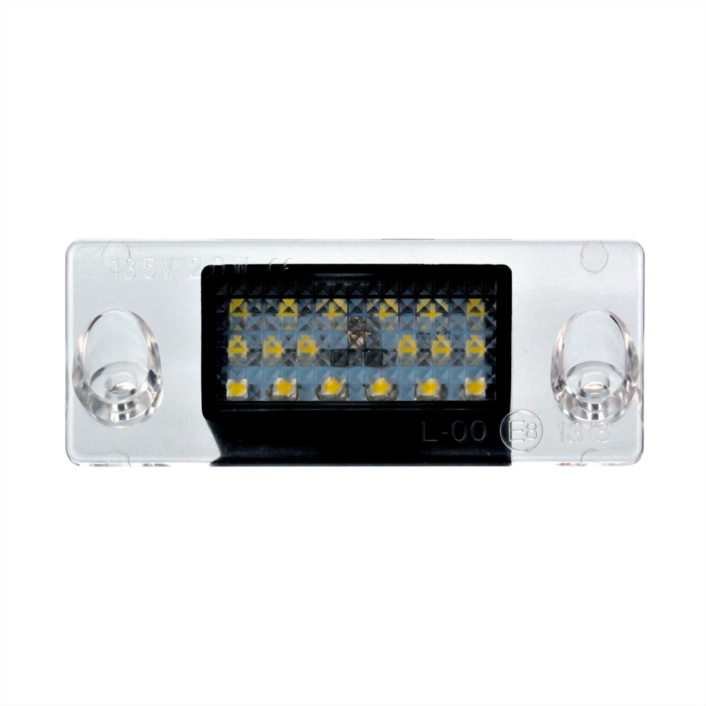 Set 2 x led numar inmatriculare A4 S4 B5 A3 8L S5 B5 A3 S3 Audi LEDUL.ro