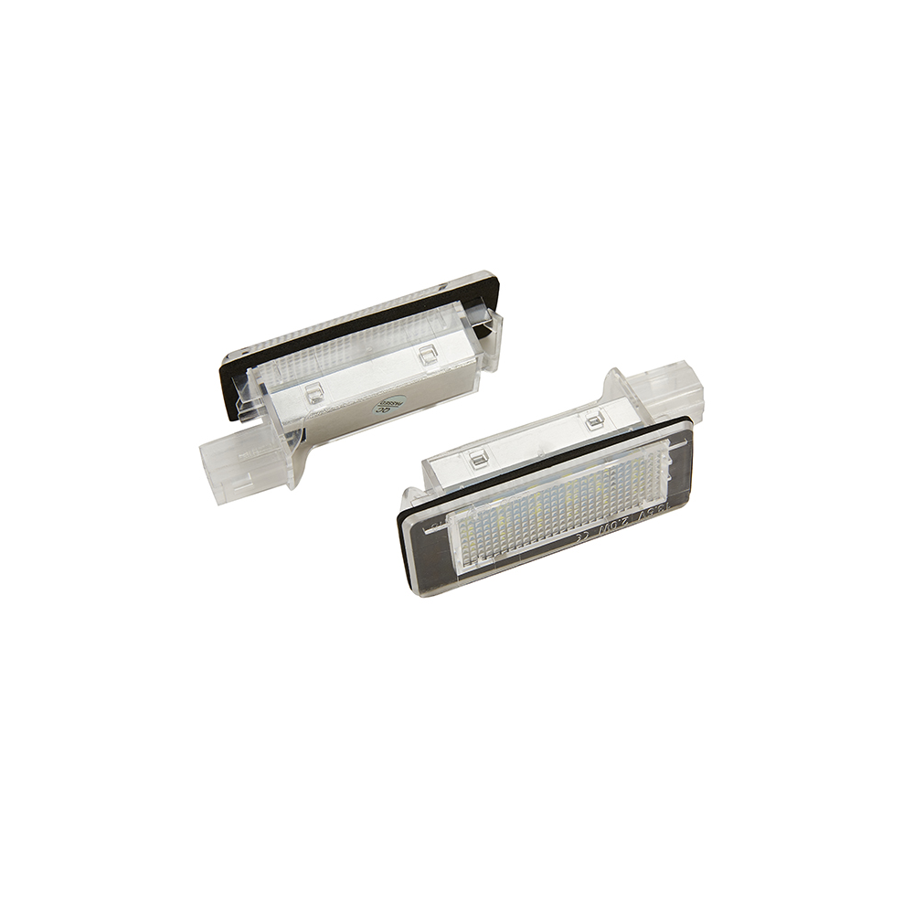 Set 2 x led numar inmatriculare Dacia / Renault LEDUL.ro