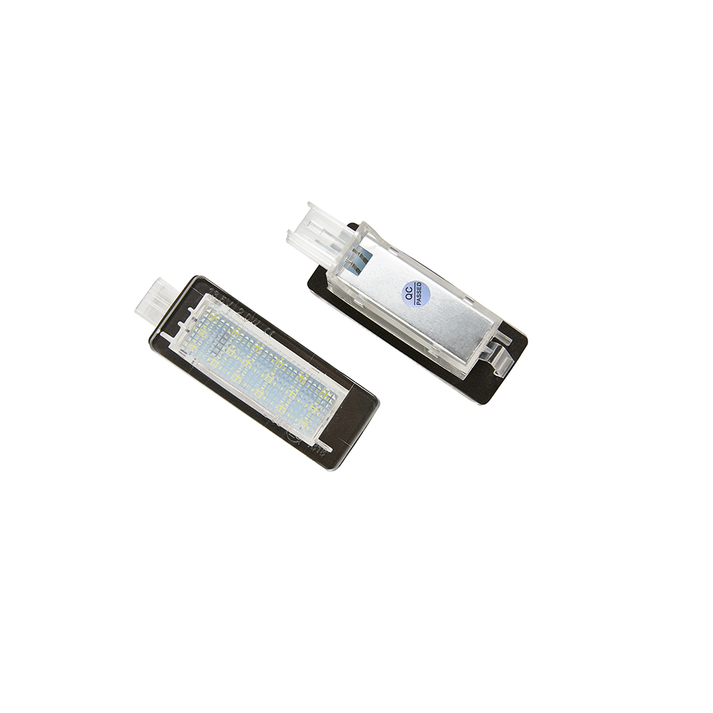 Set 2 x led numar inmatriculare Dacia / Renault LEDUL.ro