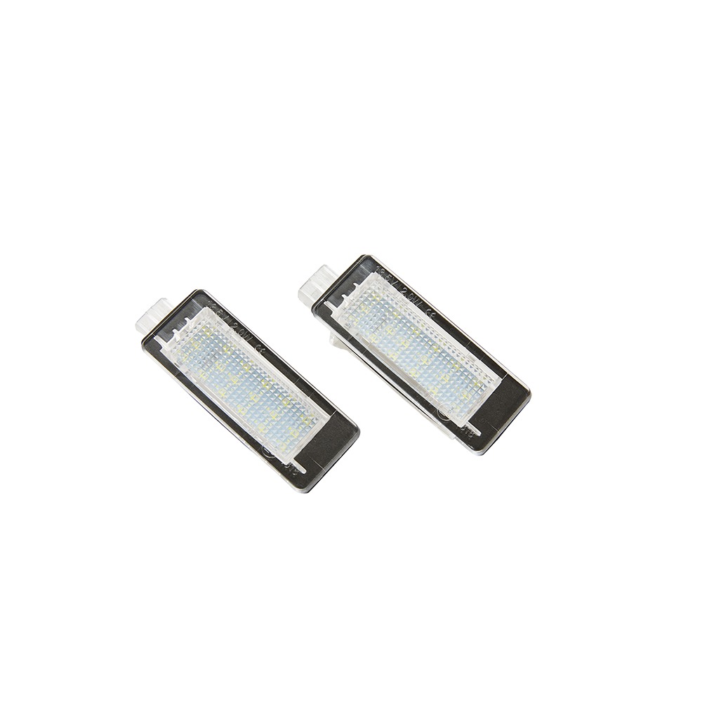 Set 2 x led numar inmatriculare Dacia / Renault LEDUL.ro