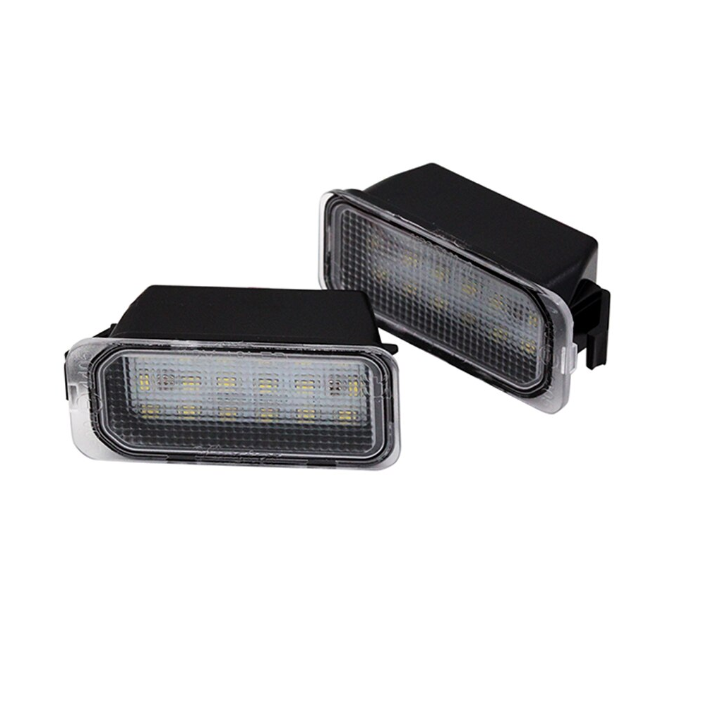 Set 2 x led numar inmatriculare Ford Mondeo Kuga Focus Fiesta S-MAX C-MAX Grand C-max Jaguar LEDUL.ro