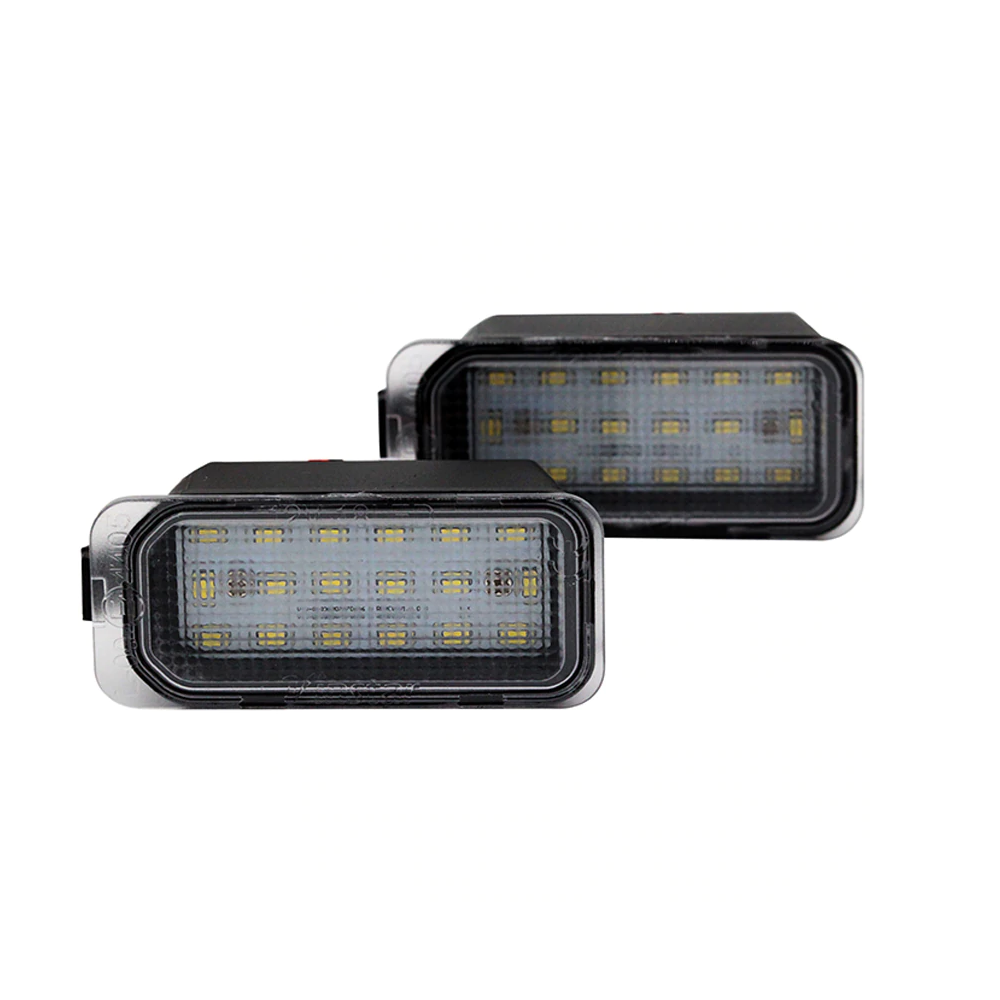 Set 2 x led numar inmatriculare Ford Mondeo Kuga Focus Fiesta S-MAX C-MAX Grand C-max Jaguar LEDUL.ro