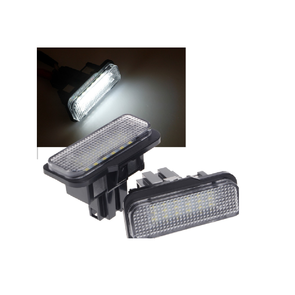 Set 2 x Led numar inmatriculare Mercedes Benz W203 W211 W219 LEDUL.ro