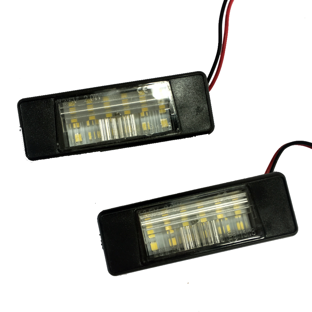Set 2 x led numar inmatriculare Nissan Juke X-Trail Infiniti LEDUL.ro