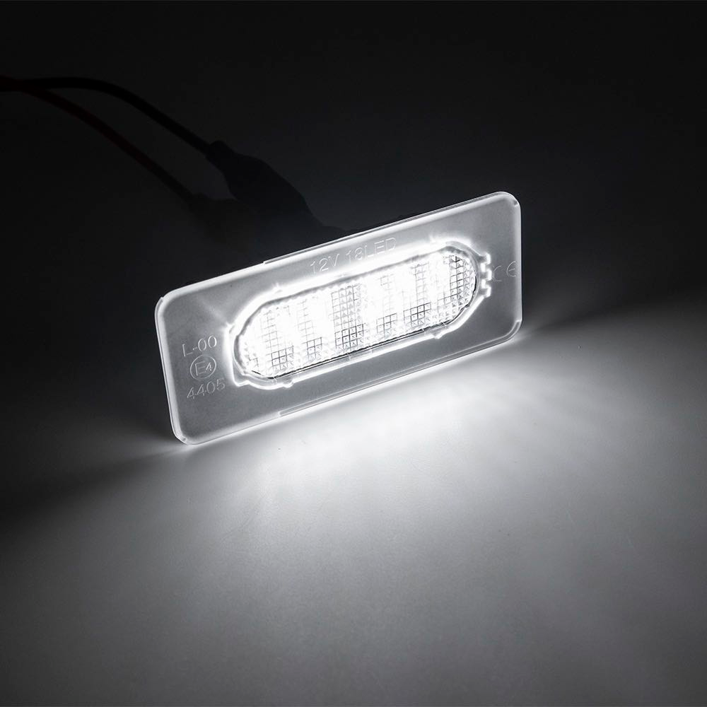 Set 2x led numar inmatriculare Toyota Corolla 2014 - 2019 LEDUL.ro