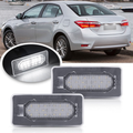 Set 2x led numar inmatriculare Toyota Corolla 2014 - 2019 LEDUL.ro