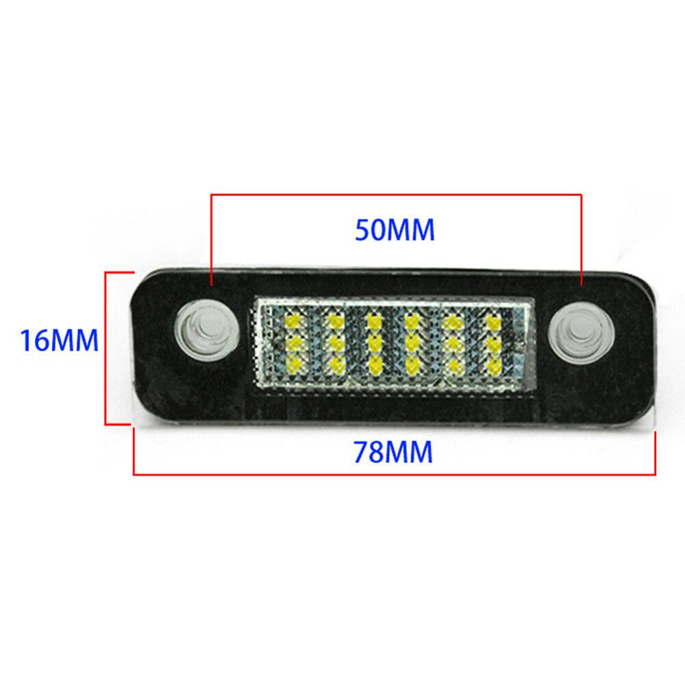 Set 2 x led numar inmatriculare Ford Mondeo MK2 Fiesta Fusion LEDUL.ro