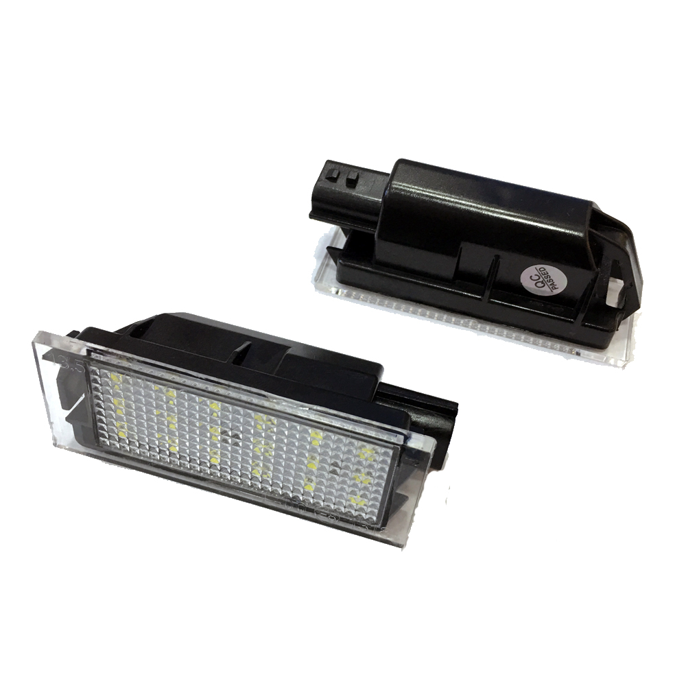 Set 2 x led numar inmatriculare Renault LEDUL.ro