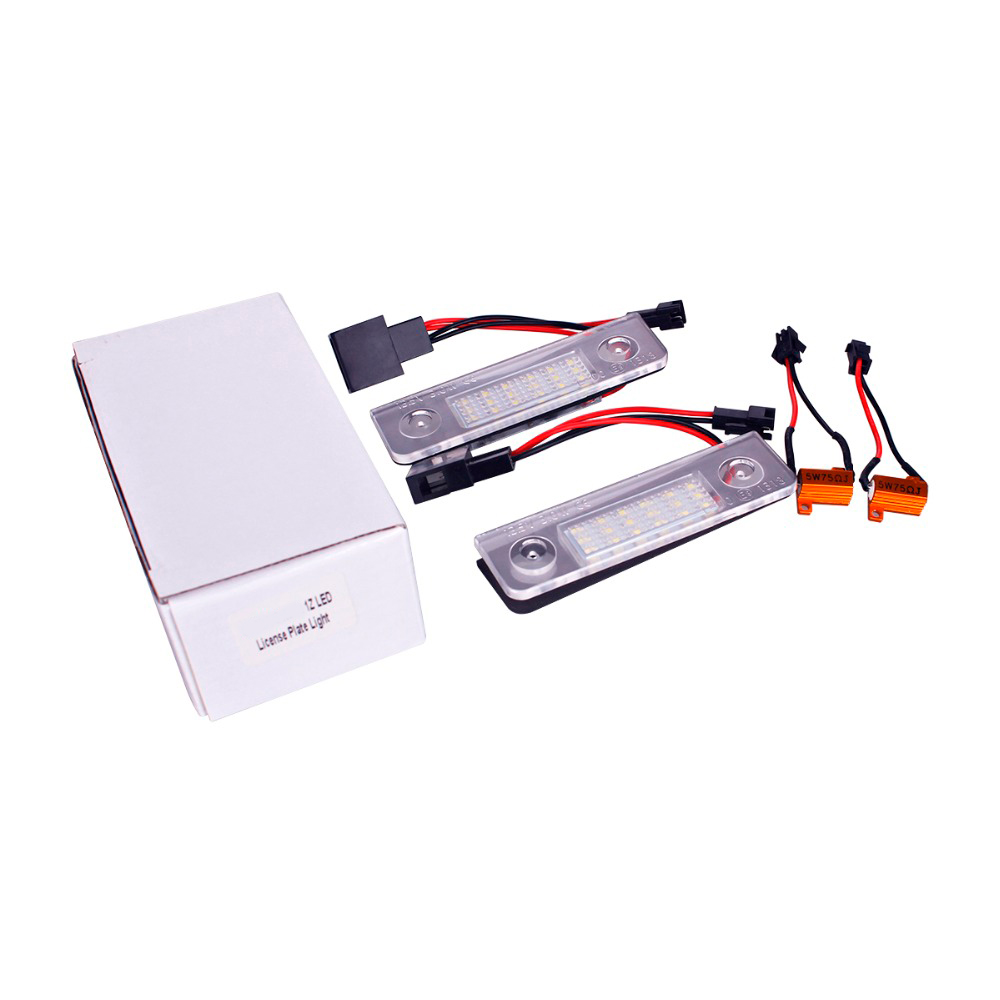 Set 2 x led numar inmatriculare Skoda Octavia Roomster LEDUL.ro