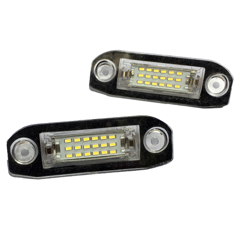 Set 2 x led numar inmatriculare Volvo S80 XC90 S40 XC60 V70 V50 LEDUL.ro