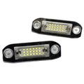 Set 2 x led numar inmatriculare Volvo S80 XC90 S40 XC60 V70 V50 LEDUL.ro