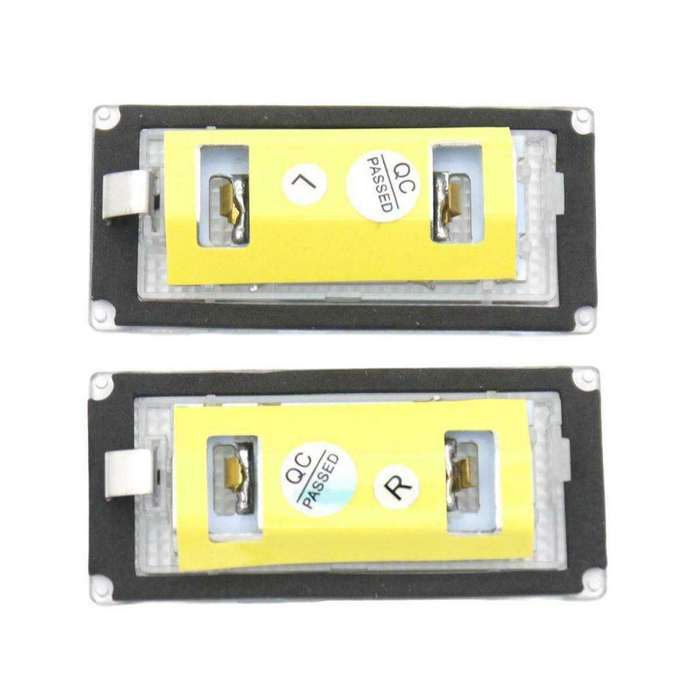Set 2 x led numar inmatriculare BMW E46 facelift LEDUL.ro