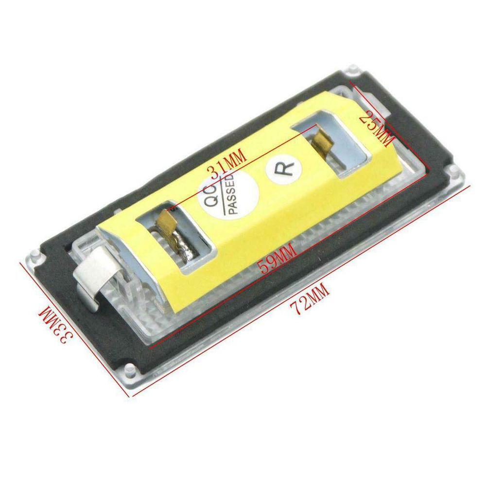 Set 2 x led numar inmatriculare BMW E46 facelift LEDUL.ro