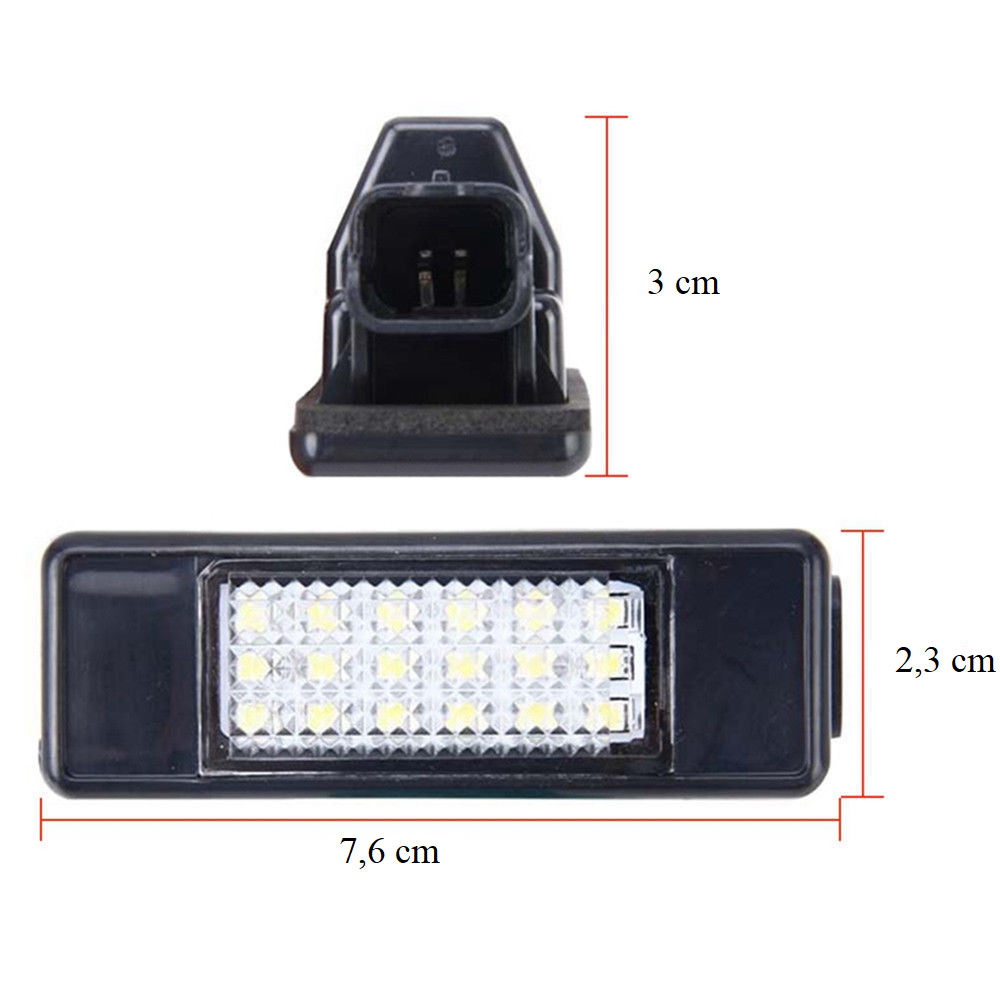 Set led numar inmatriculare Mercedes-Benz Sprinter Vito LEDUL.ro