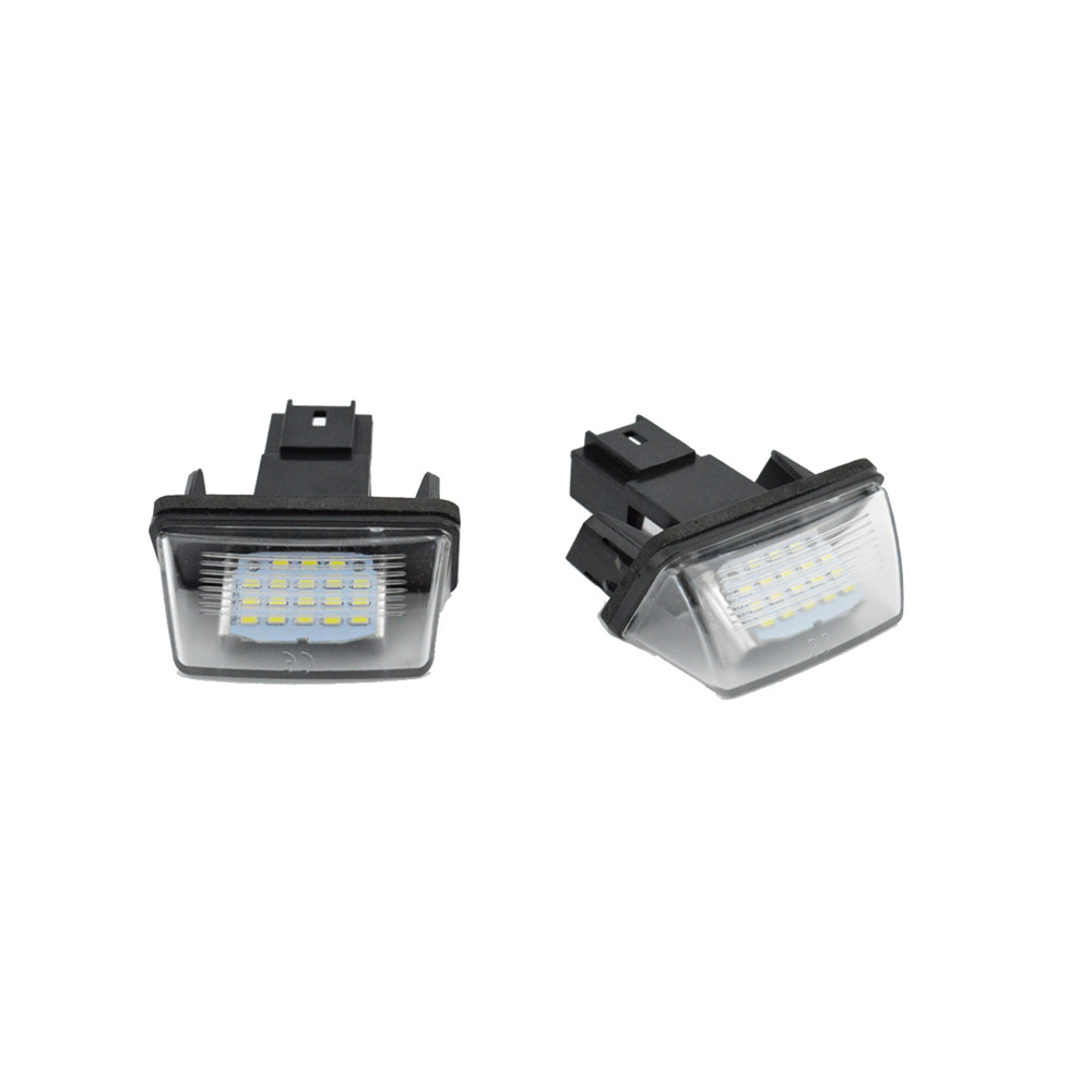 Set 2 x led numar inmatriculare Peugeot 206 207 307 308 406 Citroen C3 C4 C5 C6 X6HF LEDUL.ro