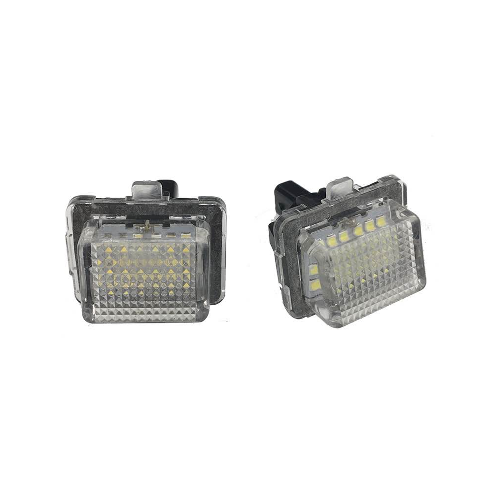 Set 2 x Led numar inmatriculare Mercedes Benz W204 W207 W216 W218 LEDUL.ro