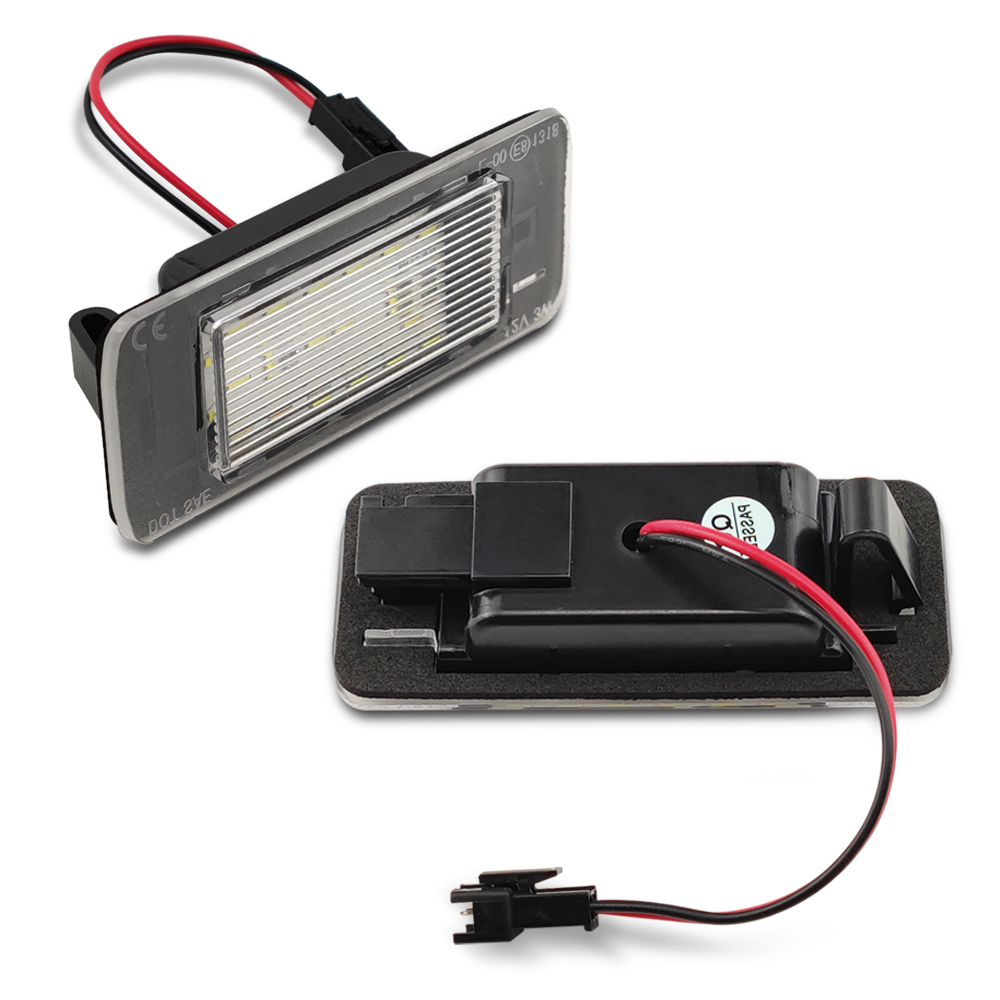 Set 2 x led numar inmatriculare Opel Astra J Zafira C LEDUL.ro