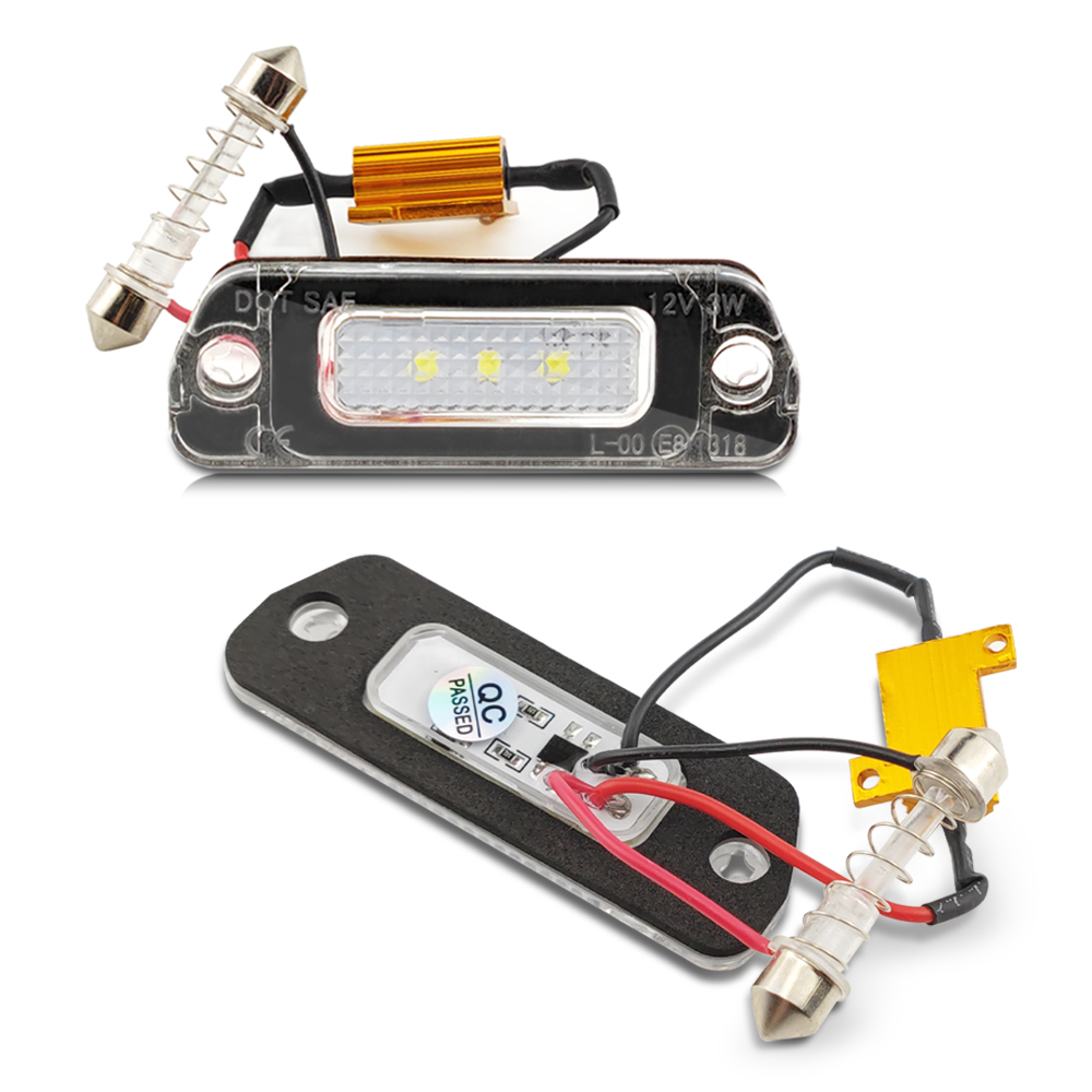 Set 2 x led numar inmatriculare Mercedes Benz ML GL R class LEDUL.ro