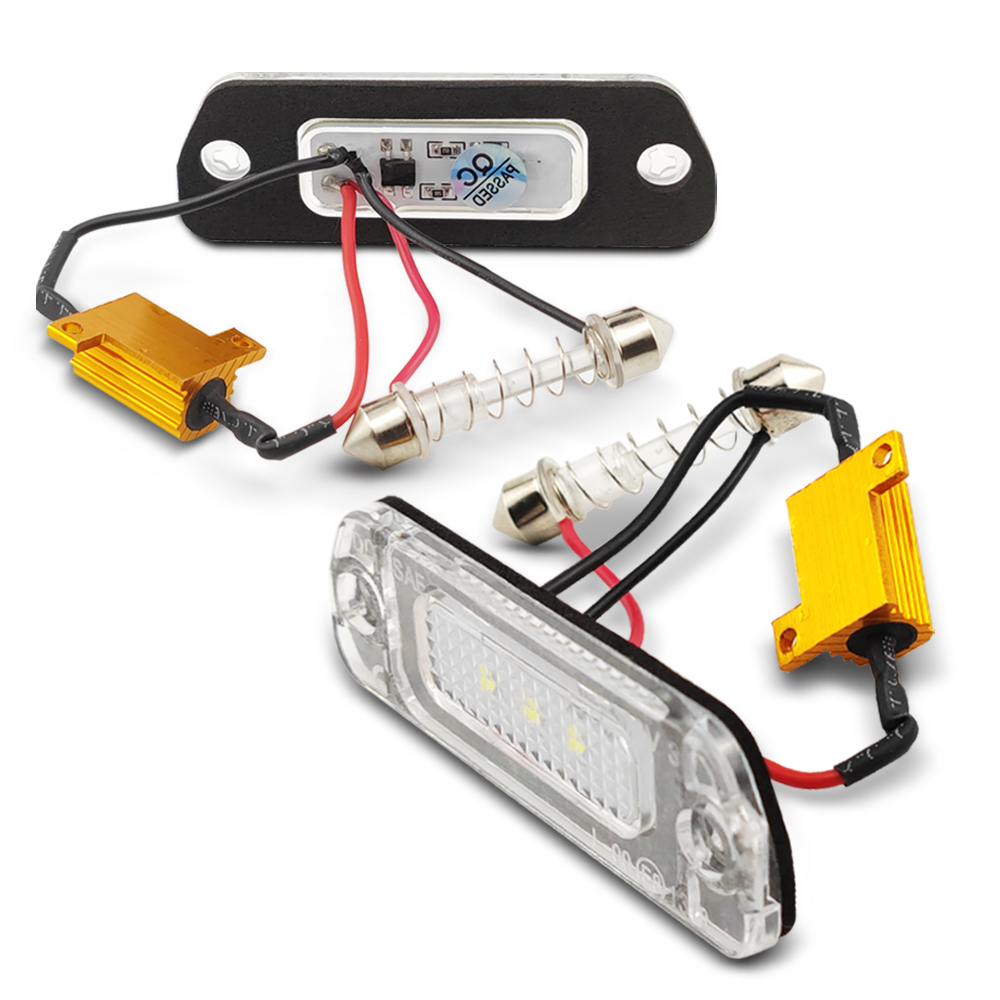Set 2 x led numar inmatriculare Mercedes Benz ML GL R class LEDUL.ro