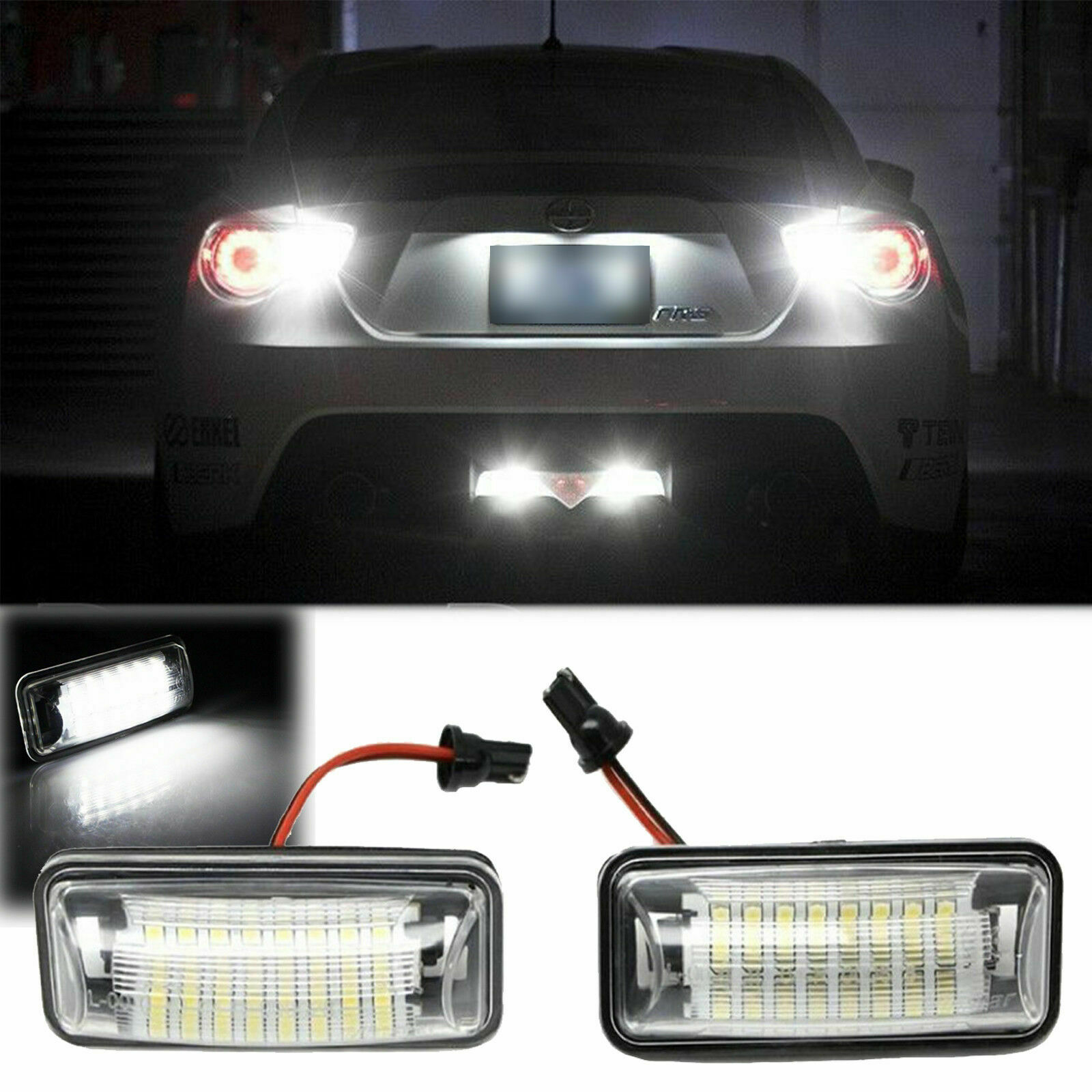 Set 2x led numar inmatriculare Toyota Subaru LEDUL.ro