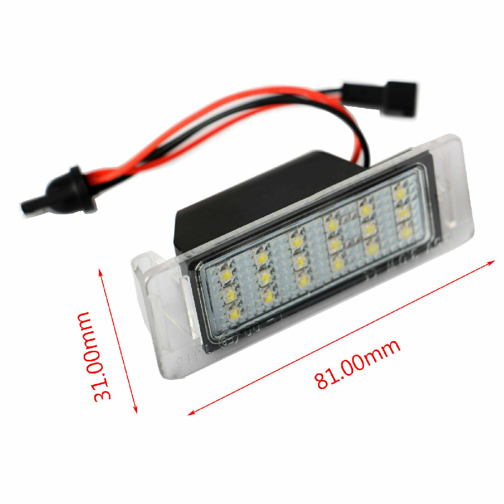 Set 2 x led numar inmatriculare Opel Insignia Mokka Chevrolet LEDUL.ro