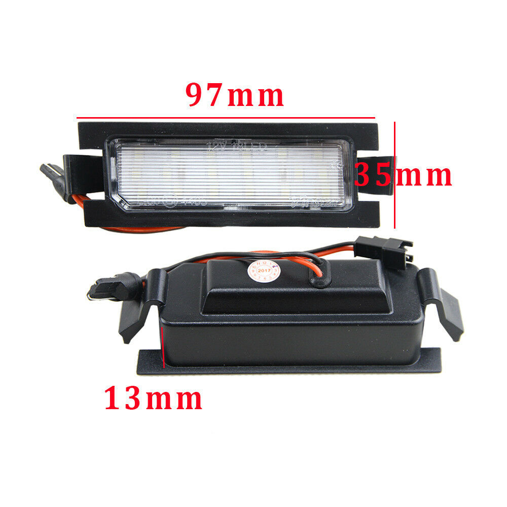 Set 2 x led numar inmatriculare Hyundai i30 LEDUL.ro