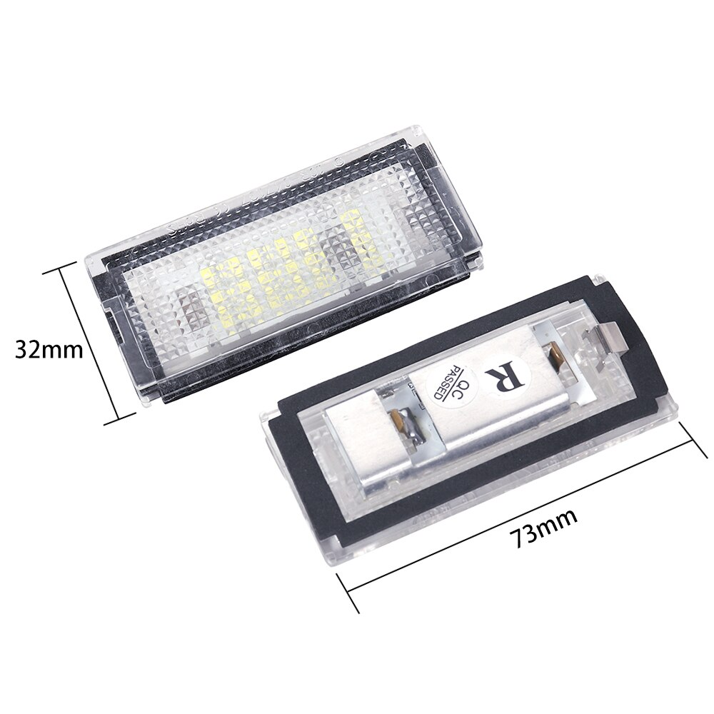 Set 2 x Led numar inmatriculare BMW Mini Cooper S LEDUL.ro