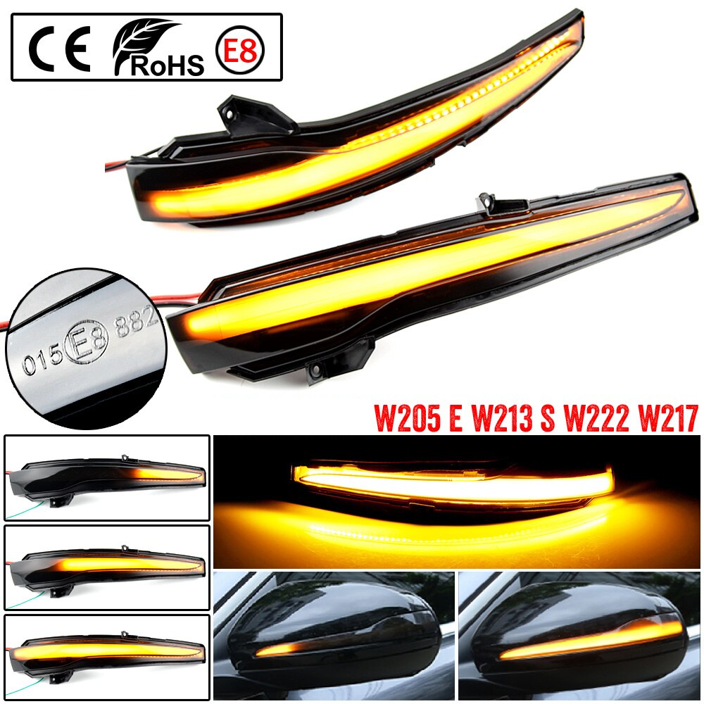 Semnalizare dinamica Mercedes Benz  C E S GLC W205 W222 W217 X253 W213 W447 LEDUL.ro
