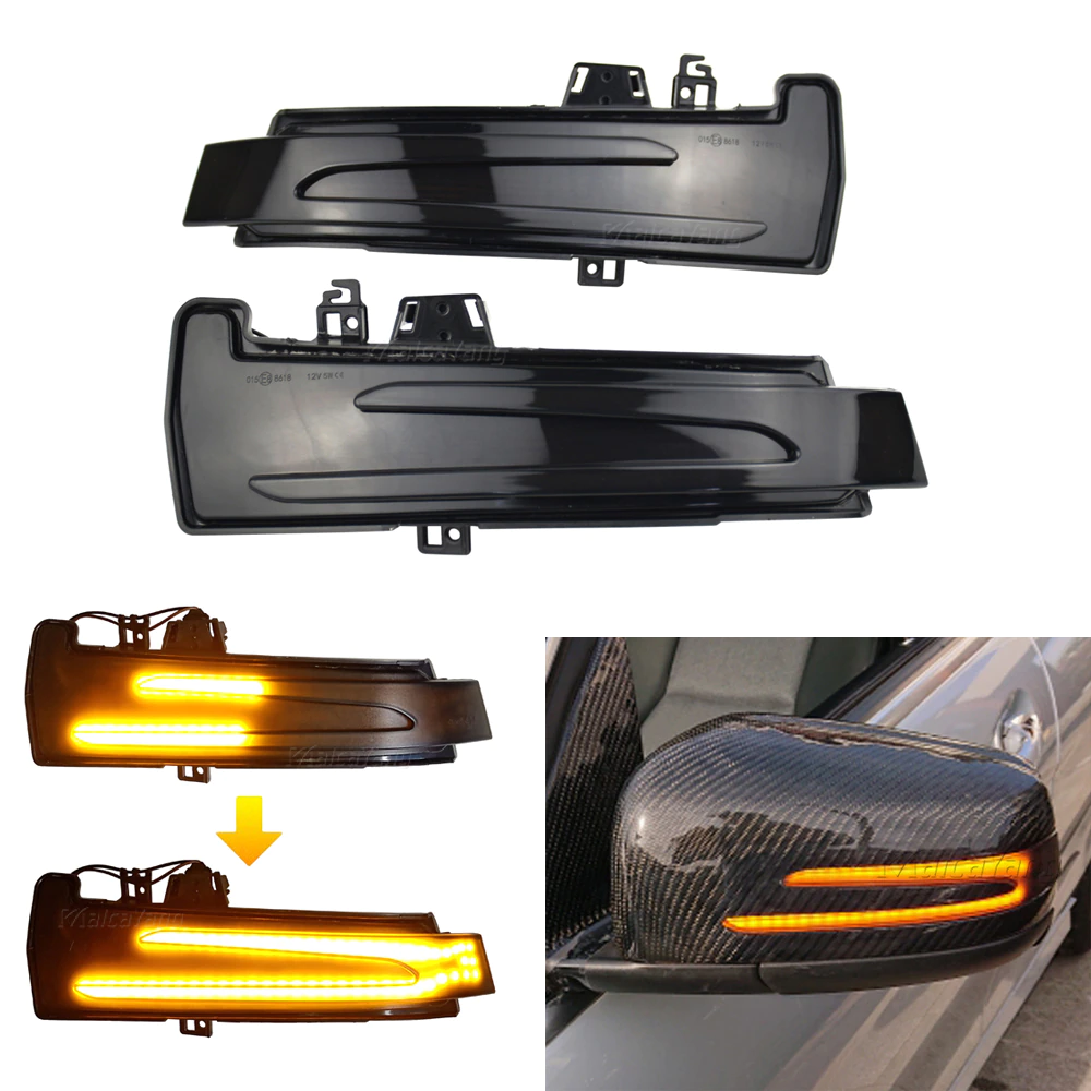 Semnalizare dinamica Mercedes-Benz W176 W246 W204 W212 C117 X156 LEDUL.ro