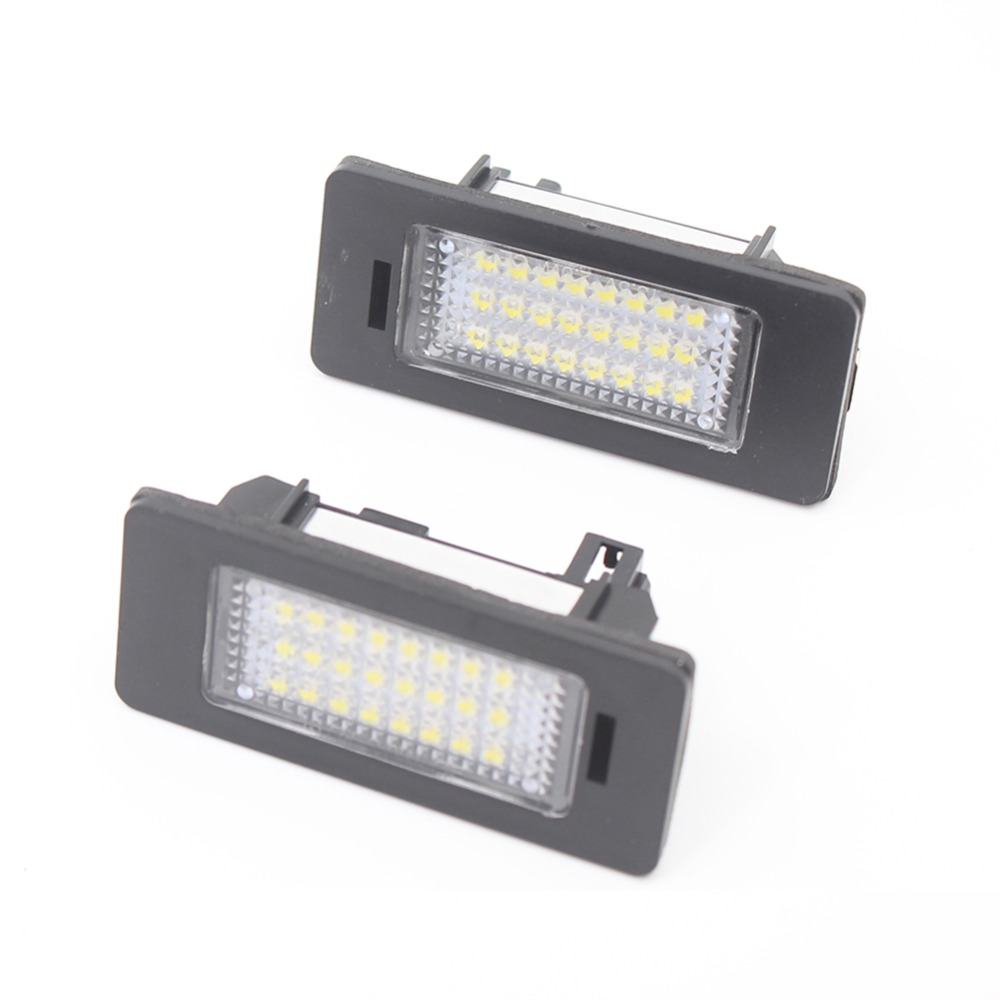 Set 2 x led numar inmatriculare Skoda Rapid Fabia Yeti Superb LEDUL.ro