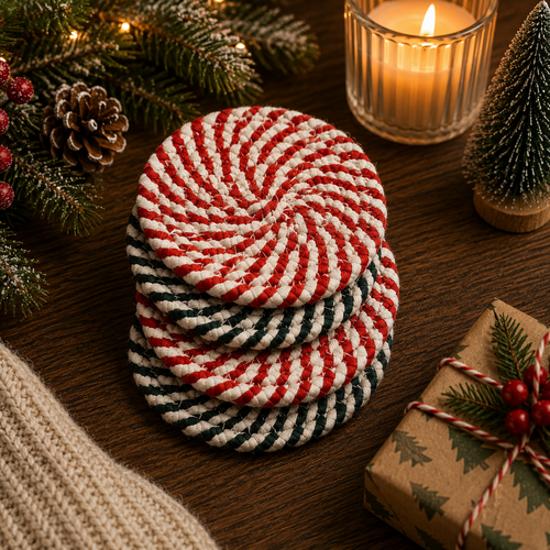 Candy Cane Coaster PRE-ORDER - Cart2u.ro