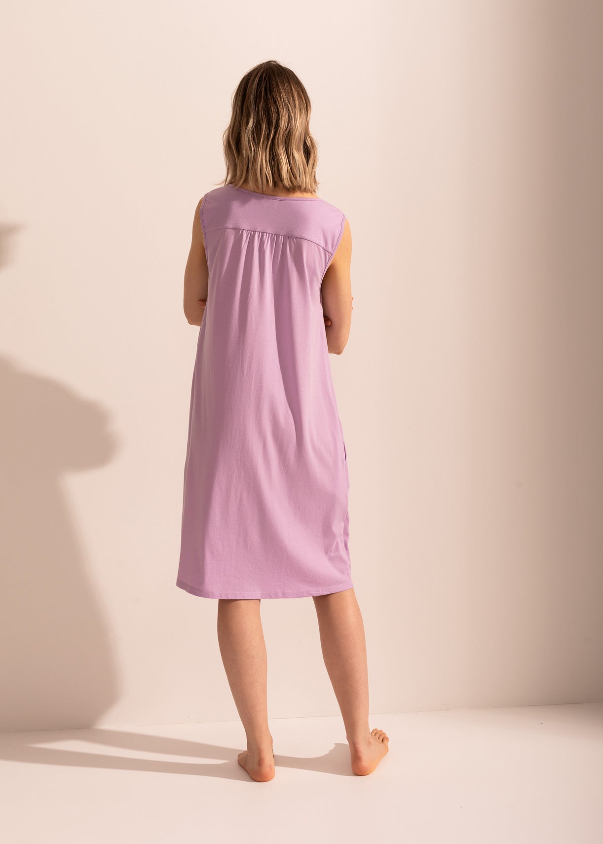 Rochie Adria Modal Mov Sofiaman.ro