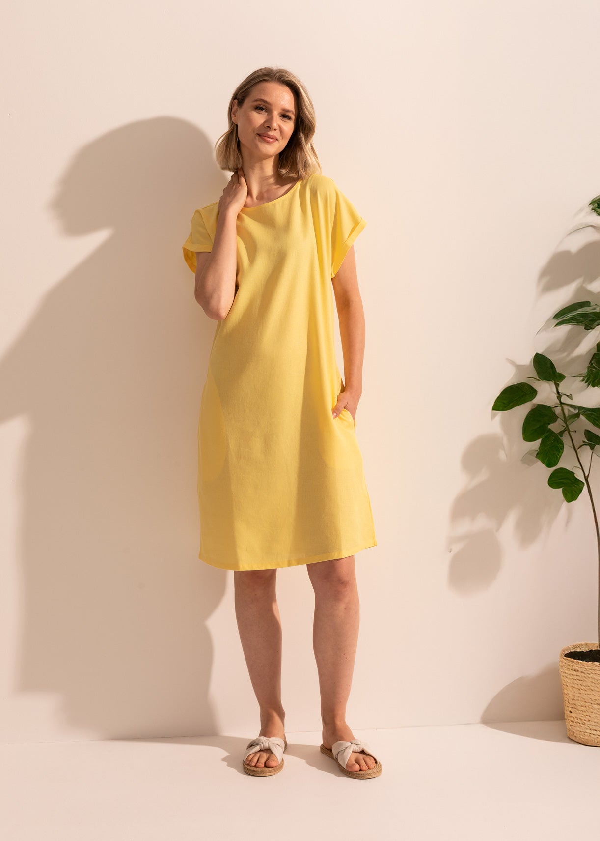 Rochie Damă Cool Flax In/Viscoză Sofiaman.ro