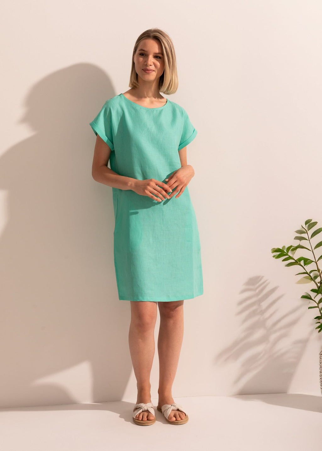 Rochie Damă Pure Linen Sofiaman.ro