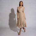 Rochie crem din voal Aria Carolina D