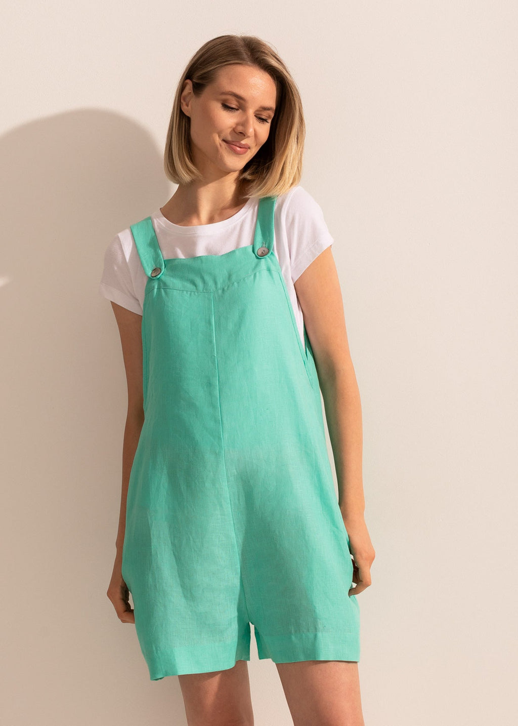Salopetă Damă Pure Linen Sofiaman.ro