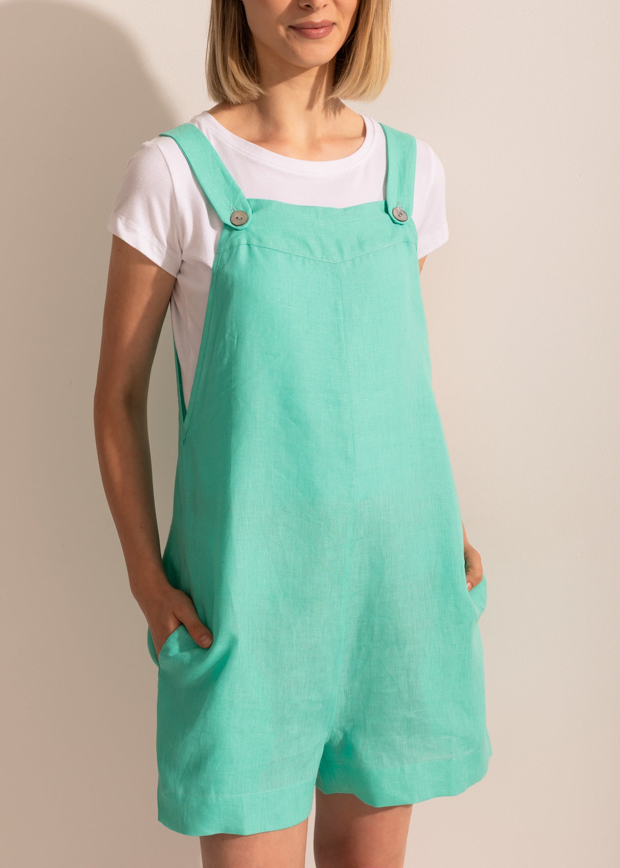 Salopetă Damă Pure Linen Sofiaman.ro