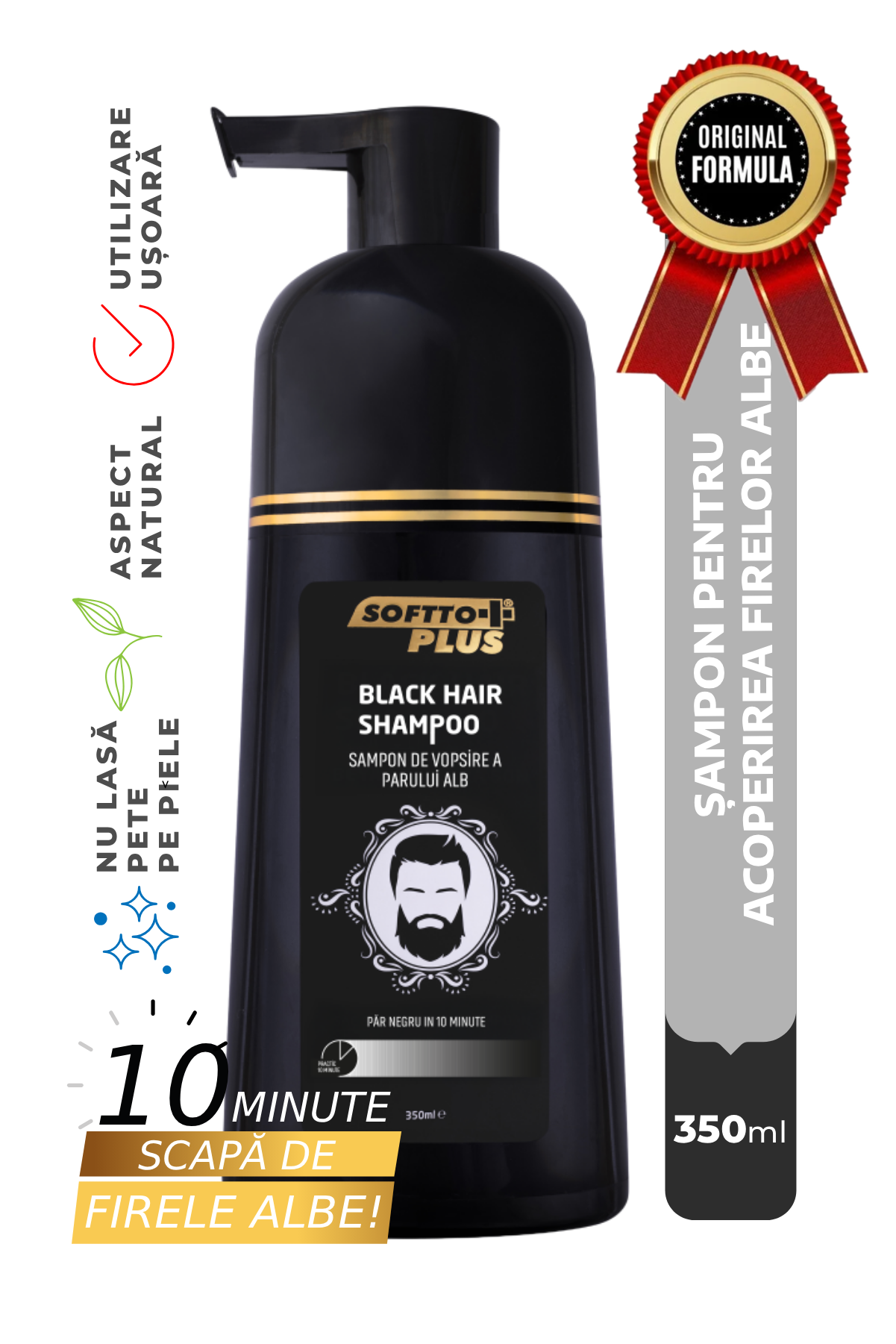 Sampon Black Hair 350 ml CRABLAND