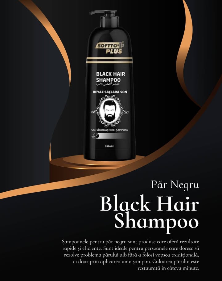 Sampon Black Hair 350 ml CRABLAND