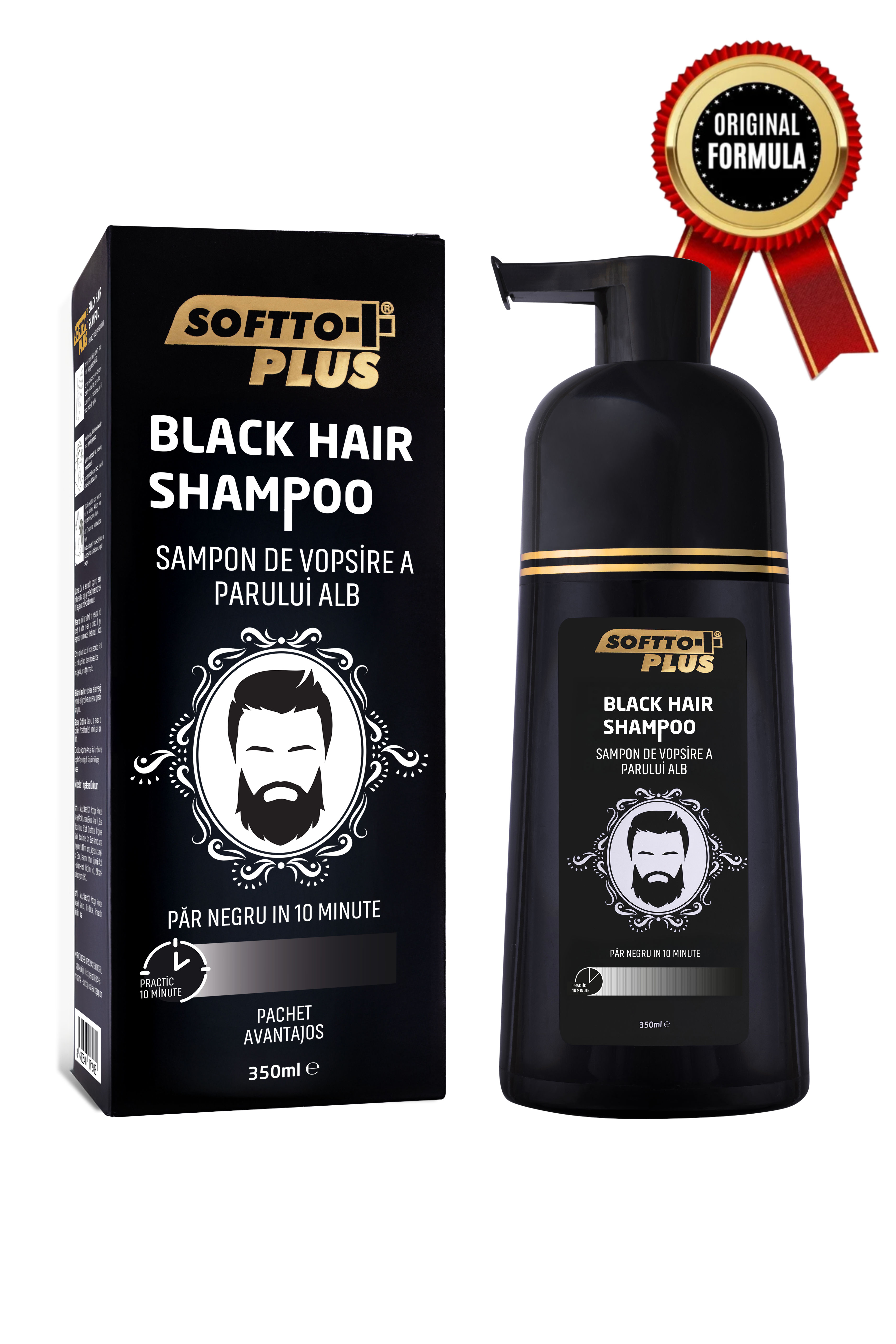 Sampon Black Hair 350 ml CRABLAND