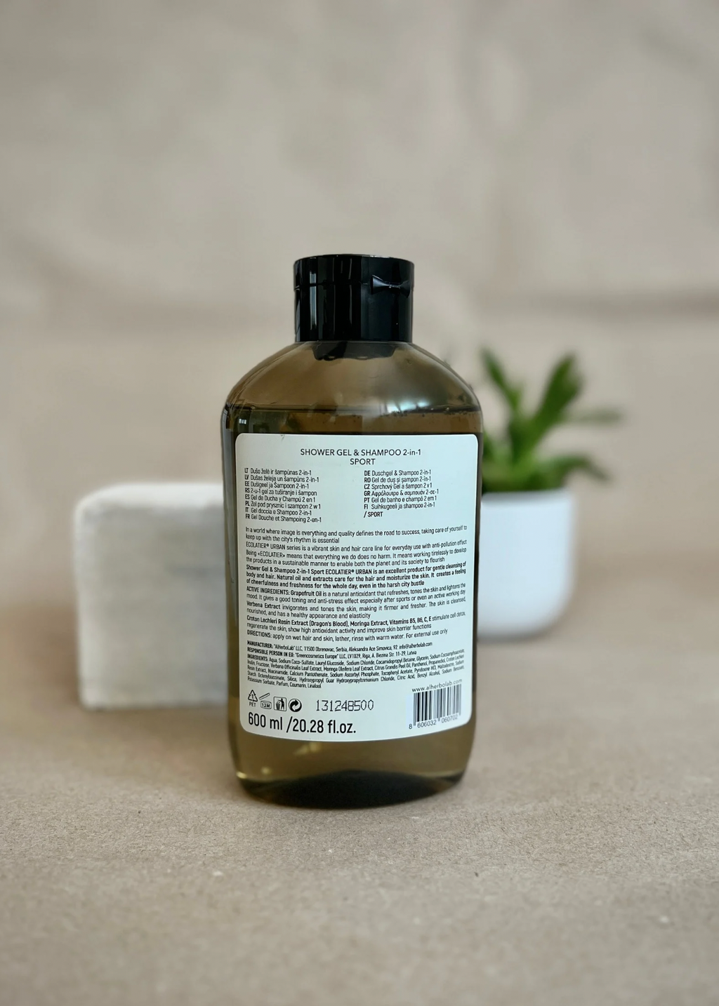 Șampon-Gel Duș 2 în 1 Sport 600 ml Sofiaman.ro