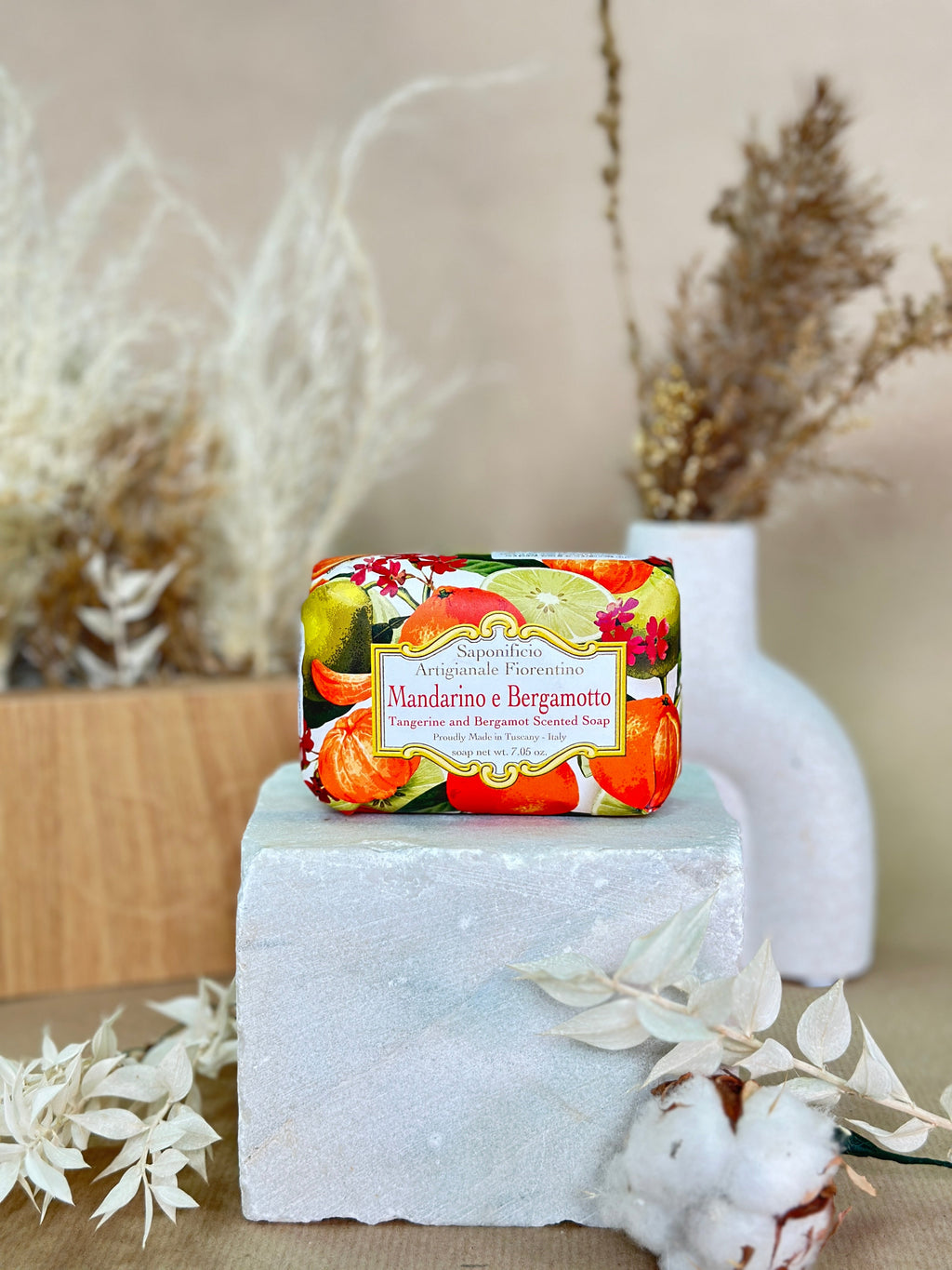 Săpun Natural Fiorentino Mandarină și Bergamotă-Handmade Sofiaman.ro