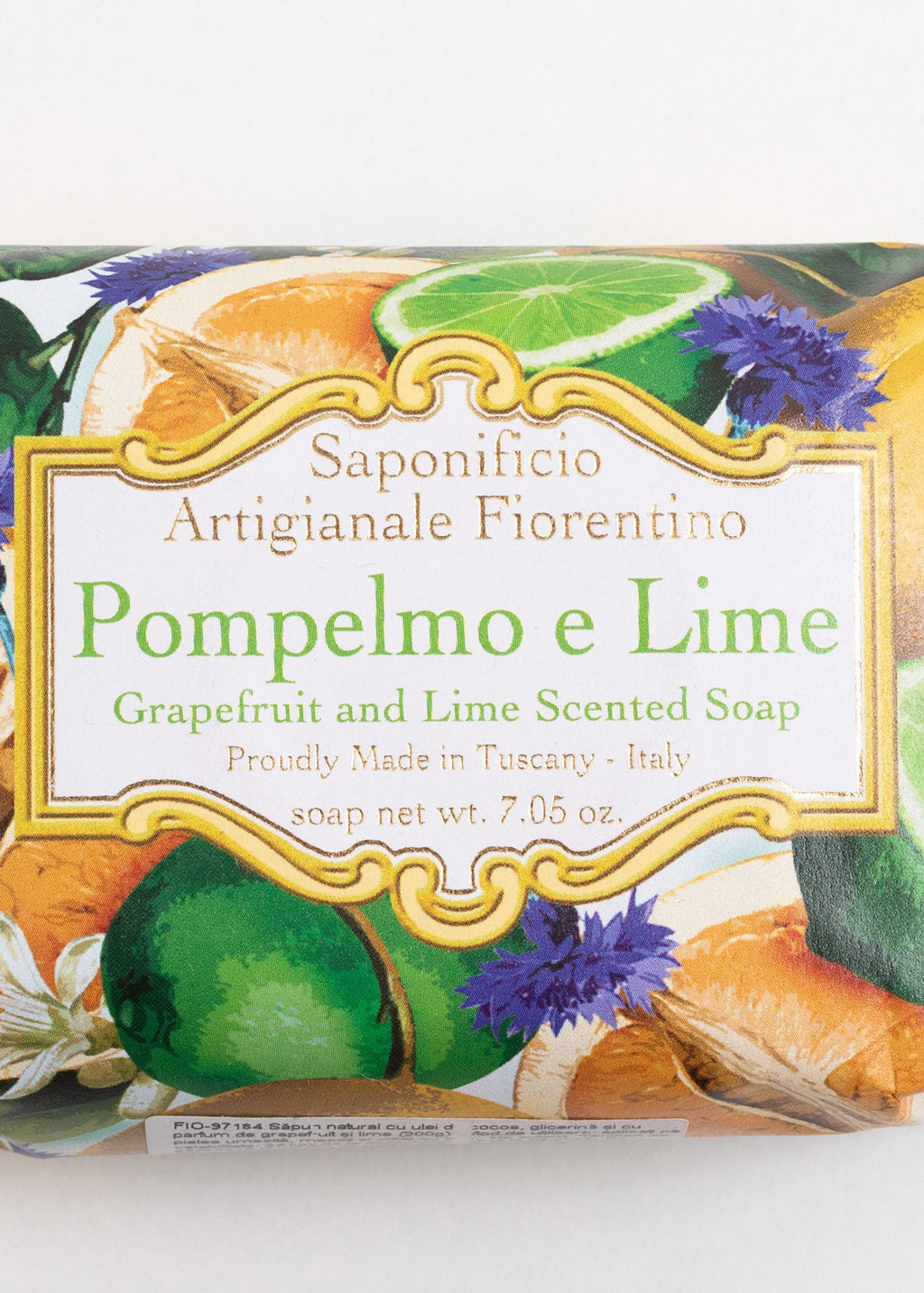 Săpun Natural Fiorentino Grapefruit și Lime-Handmade Sofiaman.ro