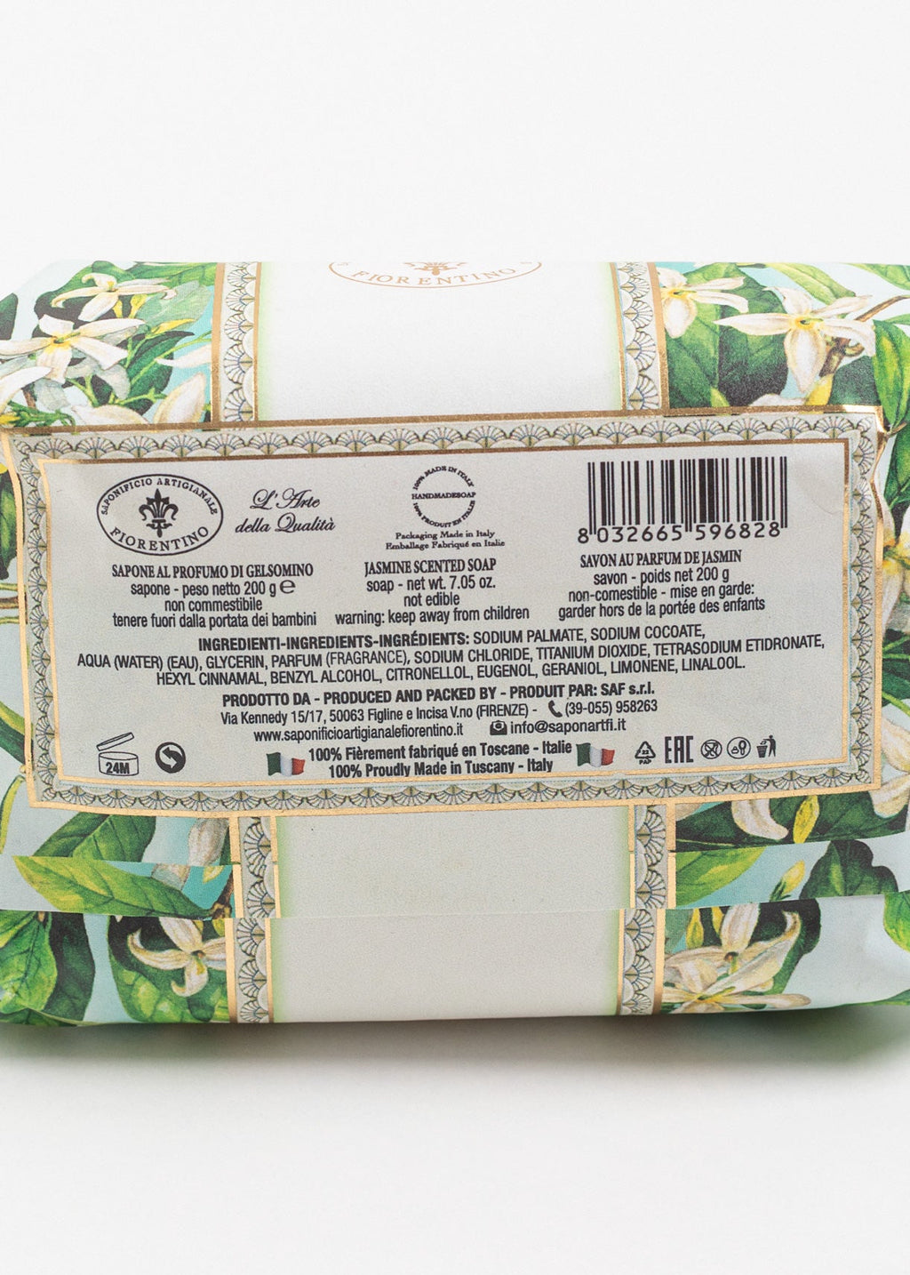 Săpun Natural Fiorentino Iasomie Handmade Sofiaman.ro