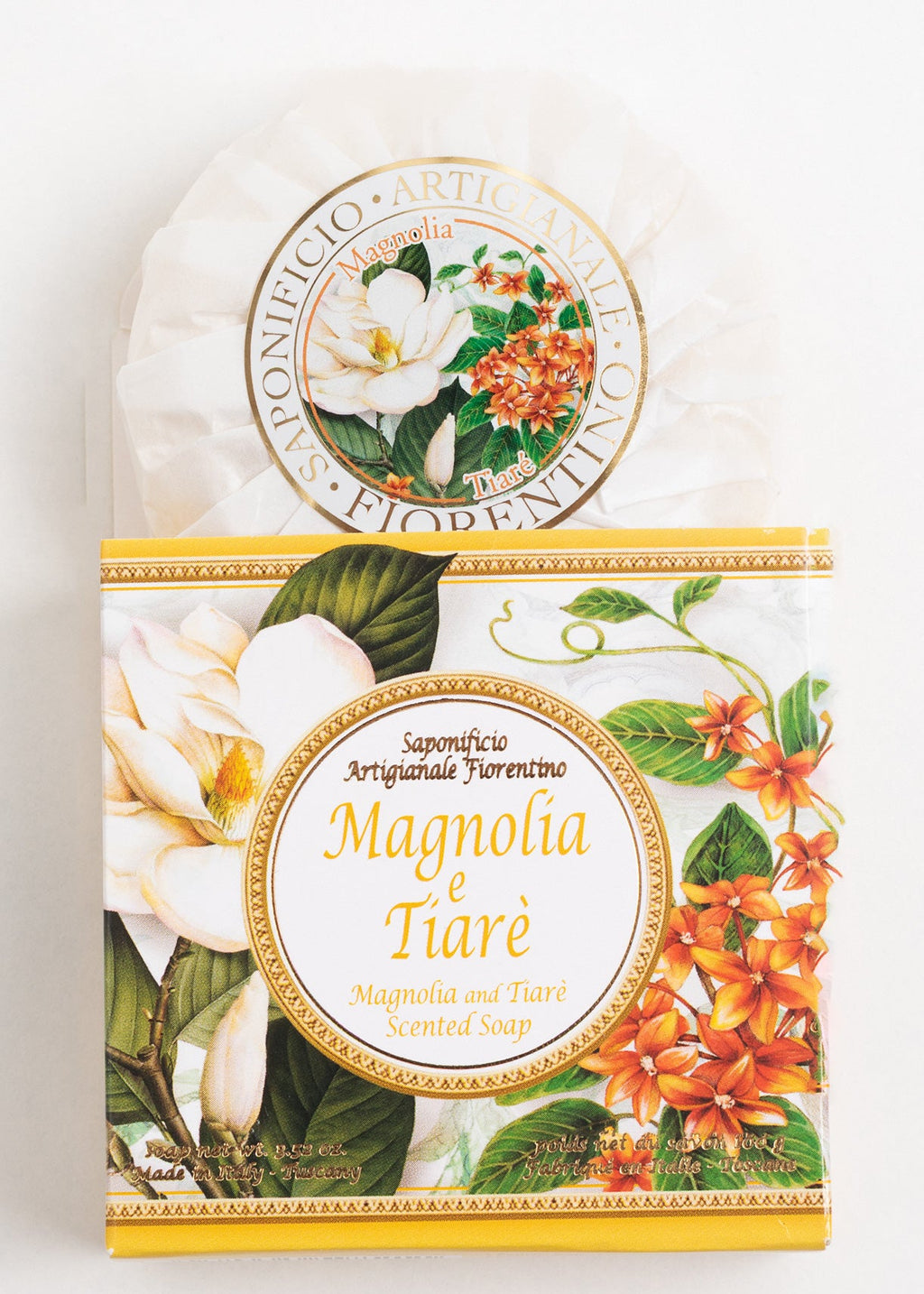 Săpun Natural Fiorentino Magnolie și Flori De Tiare-Handmade Sofiaman.ro