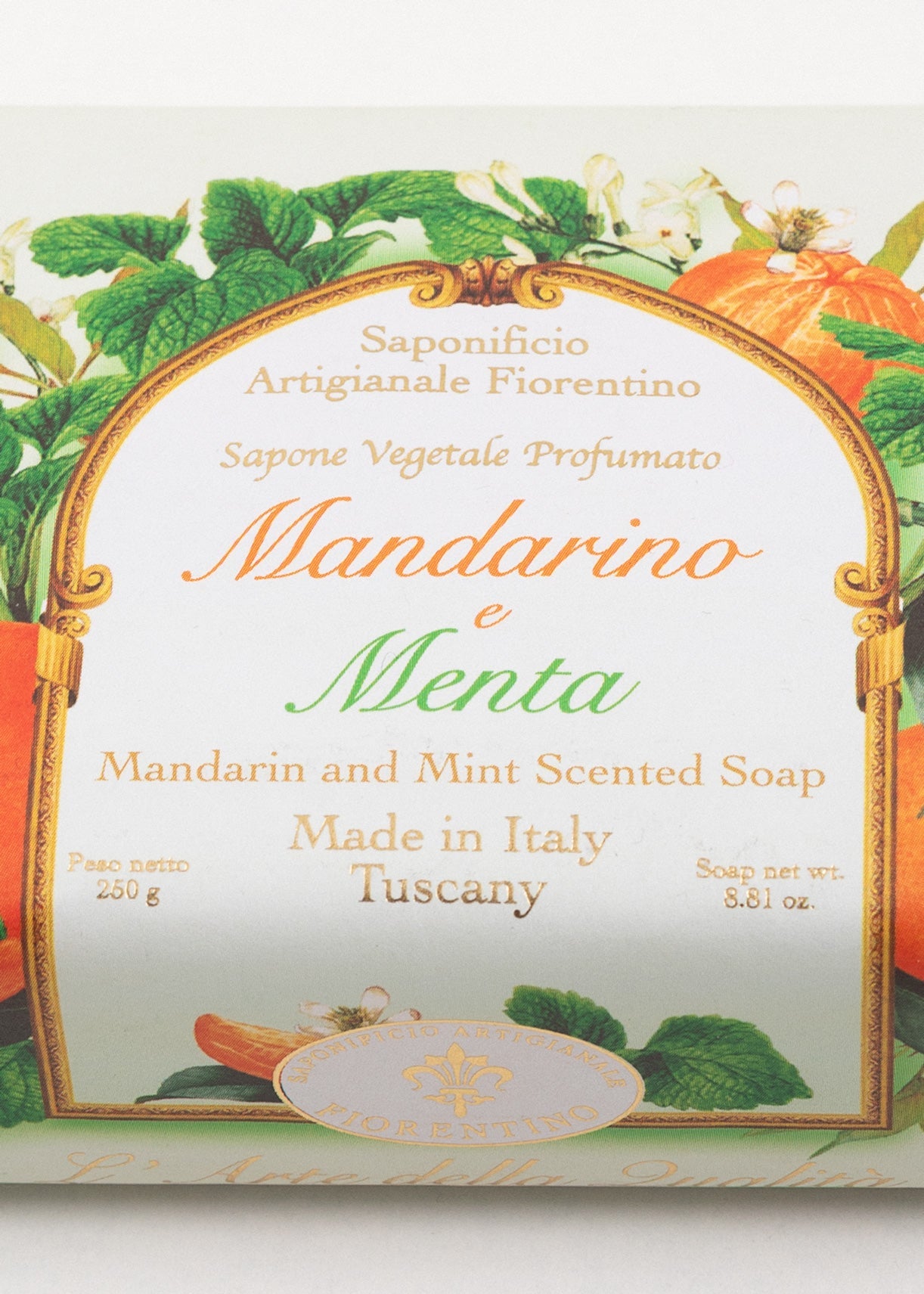 Săpun Natural Fiorentino Mandarine și Mentă Handmade Sofiaman.ro